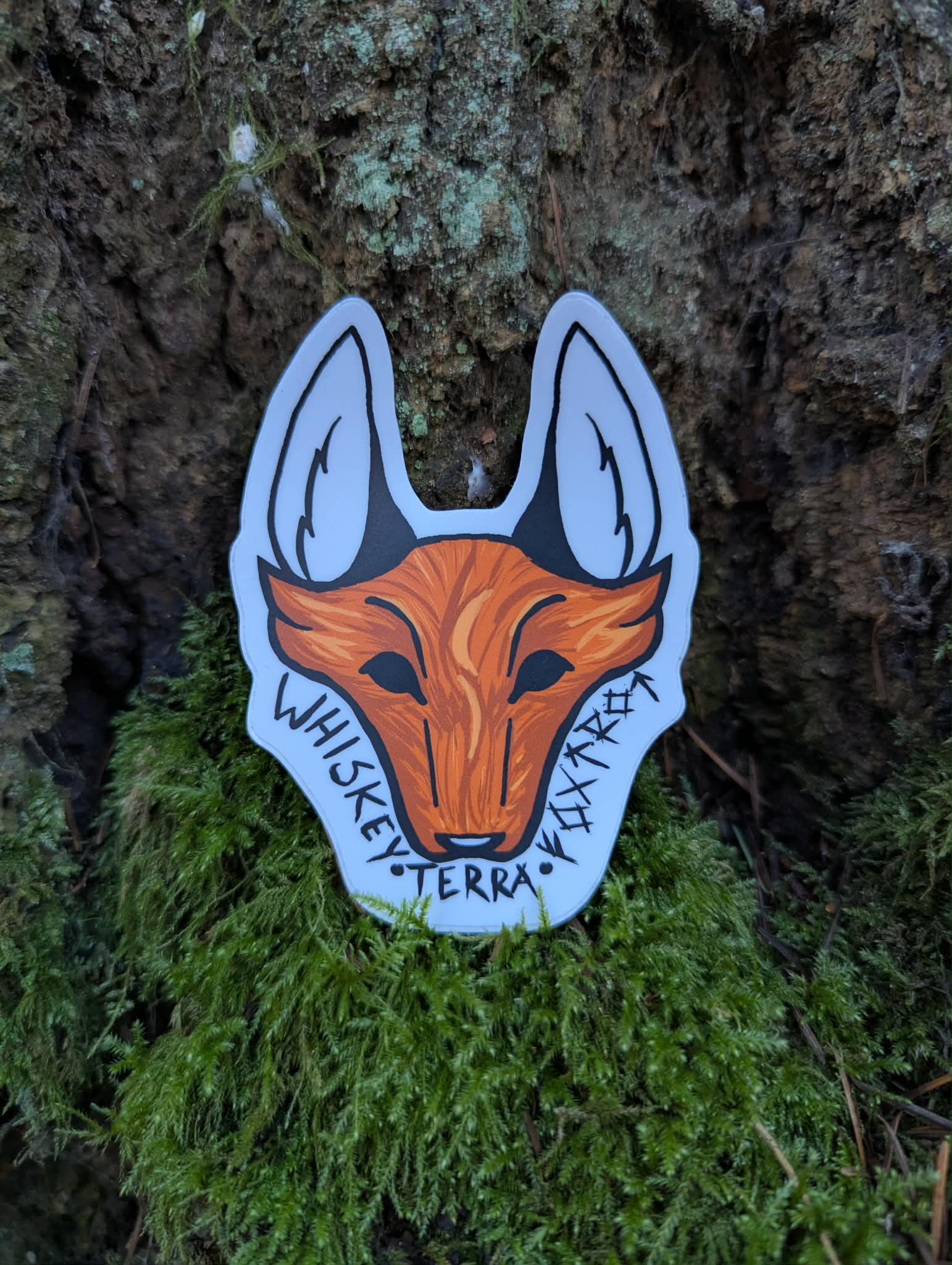 Fox Head Logo | Vinyl Sticker