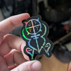 The Liminal Sigil | Holo Vinyl Sticker
